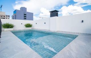 Stylish 1BR King bed Pool Gym BBQ Prime Area - 7