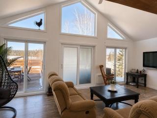 Chalet Bleu de la Baie Boudreault - Vu sur le lac - 3