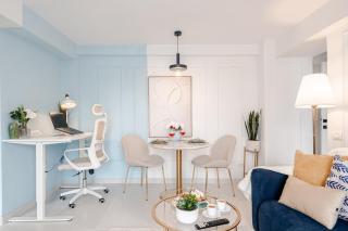 Walk Everywhere - 2x2m Bed - Dedicated Workspace - Bucareste - 6