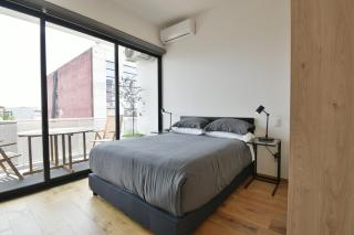 Roma-Condesa · Terraza privada + Queen · A/C - 5