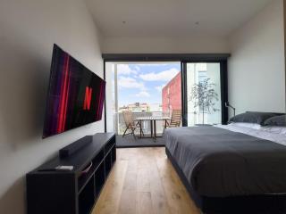 Roma-Condesa · Terraza privada + Queen · A/C - 1