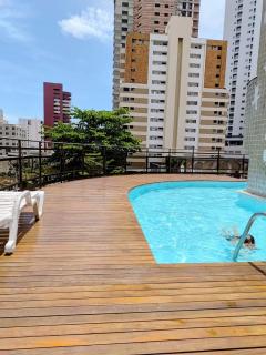 Flat com Piscina na Beira Mar - 6