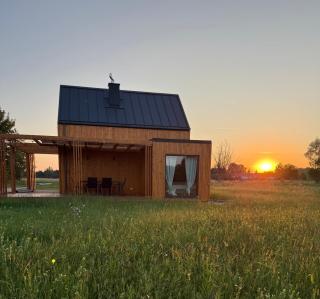 Polesie slow life, bez sąsiadów , nowoczesny domek z tarasem w pobliżu jezior i Poleskiego Parku Narodowego , sauna , jacuzzi, WiFi - 6