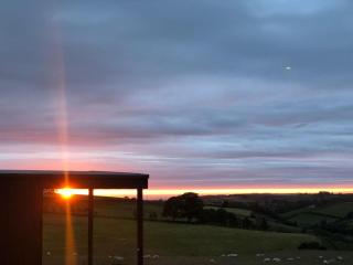 Luxury Glamping Cabin sleeping 4 People with Private Hot Tub and BBQ with views across the North Coast Ballycastle Pod 2 - 5