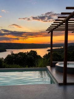 RANCHO NATURE piscina e hidromassagem no LAGO CORUMBÁ 4 ALEXANIA - 1
