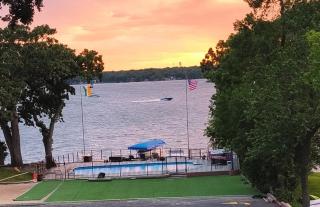 The Grand View on Pistakee Lake Pool Pier Stunning Panoramic Lake Views - 0