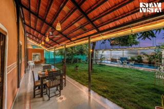 StayVista at Mudhouse Escape with Pool, BBQ - 8