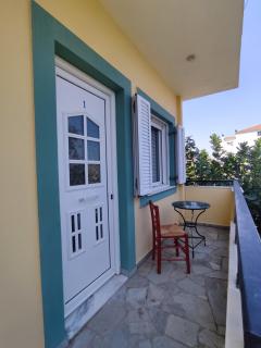 Eleni's quiet double room with balcony - 2