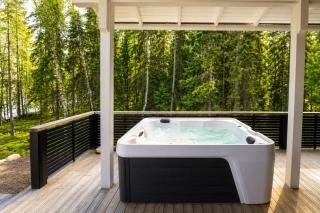 Norvamaja with a lake view, sauna and jacuzzi - 6