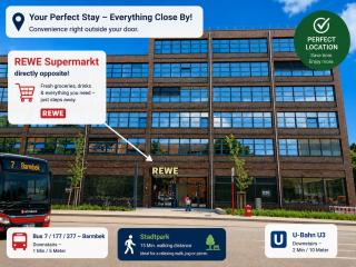 2 bedroom apartment in HH center-Self-Check-In - Hamburgo - 1