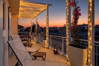 Victoria Luxury Suite - Private Jacuzzi & Terrace - Athen - 9
