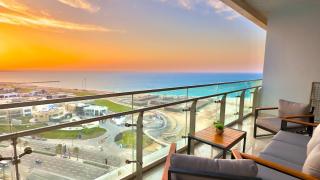 1BR New Alamein Towers - Sea & Lagoon View - With Free Access Lagoon by newalameinrent - 0