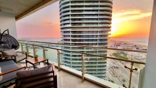1BR New Alamein Towers - Sea & Lagoon View - With Free Access Lagoon by newalameinrent - 8