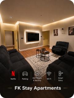 Homey GF 1BR&Big Living room&kitchenCentral Riyadh - 0
