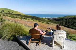 Barrique Studio with Sauna at Barrelled Wines Raglan - 7