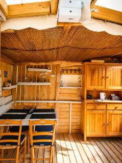 Gîte insolite vue sur le ciel étoilé , cuisine, salle d eau, 2 chambres , proche du zoo de La Palmyre - Les Mathes - 4