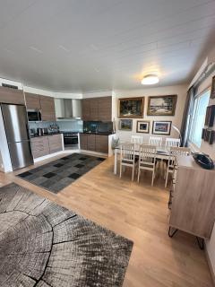 Night Sky - Ivalo, Modern apartment in the city center - 3