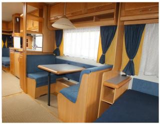 Hobby 750 caravan - 1