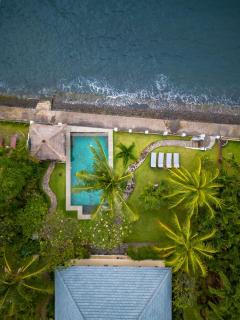 Villa Seaview- tranquil 3BR, beachfront, private pool - 8