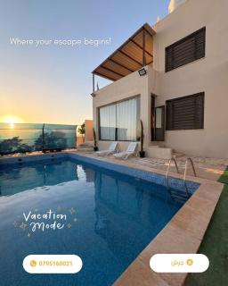 Luxury Mountain Chalet with Private Pool Lionden Jerash - 4