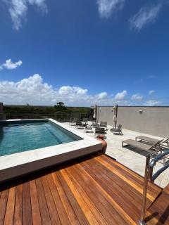 Praia exclusive Flat 3qts em Muro Alto - 9
