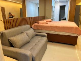 Apto flet, ideal para casais, frente mar, piscina aquecida, jacuze - 5