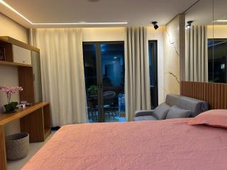 Apto flet, ideal para casais, frente mar, piscina aquecida, jacuze - 3