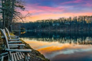 Poconos Lakefront Hot tub,Sauna, Firepit, Kayaks - 5
