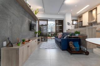 LEBLON INN RESIDENCIAL LUXOSO com PISCINA, rooftop, academia, sauna, Varanda no ape VISTA MARAVILHOSA, limpeza diária estilo hotel , cozinha completa e Praia na altura posto 12 pauloangerami DFL15 - 6