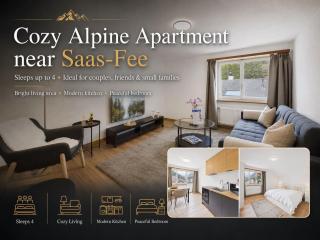 Alpine Apartment near Saas-Fee for 4 - 0