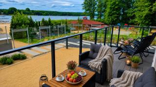 Złota Plaża Apartament Kwiecisty z widokiem na jezioro - 8