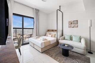 New Bright Studio with Balcony in Jebel Ali - 0