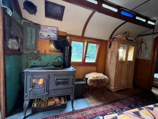 Historischer Zirkuswagen mit Outdoor-Küche und orientalischem Bad - 9