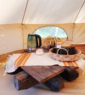 Glempings Pasaka un pirts I tent and sauna - 7