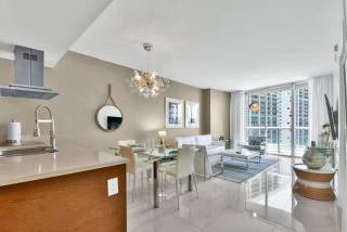 Brickell 1BR City Bay View sleeps 4 - 8