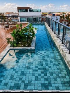 Moana Meerflataxe Piscina Rooftop no Centro de Porto - 8