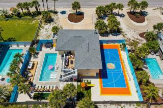 New HGTV Design 2 Game Rooms + Pool Pickleball - 9
