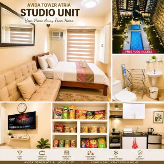 1133 Tower 4 Avida Atria Iloilo Pool View Comfy Cozy Central Studio Unit - 0