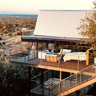 Stunning A-Frame with Folding Glass Walls & Open-Air Living in Cottonwood, Texas - 6