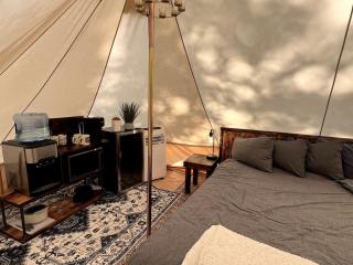 Romantic Luxury Glamping Tent with Riverfront Views near Sandpoint, Idaho - 9