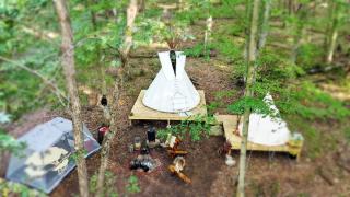 Stunning Authentic Tipi with Incredible Amenities for an Amazing Glamping Getaway near Fresno, Ohio - 0