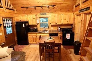 Off-Grid Lofted Cabin with Fire Pit Ideal for a Family Getaway in Maine - 1