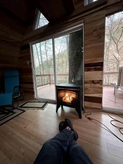 Incredible A-Frame Tree House Overlooking the Raystown Branch Juniata River and Surrounded by Trees for a Peaceful Getaway in Hopewell, Pennsylvania - 5