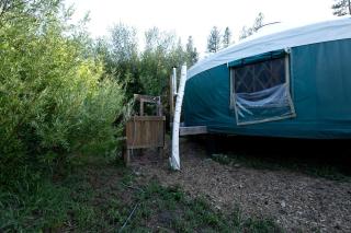 Glamping Yurt with Firepit, Hammock & Wood Stove in Garden Valley, Idaho - 7