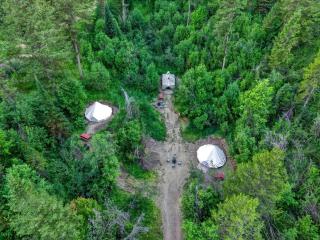 Bell Tent Glampsite with Fire Rings & Lake Access in Swan Valley, Idaho - 9