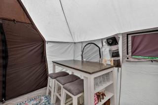 Bell Tent Glampsite with Fire Rings & Lake Access in Swan Valley, Idaho - 2
