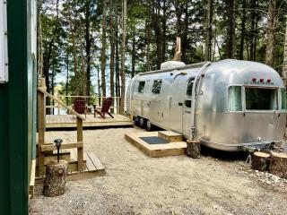 Gorgeous Vintage Airstream and Tiny House A-Frame Cabin with a Fabulous View near Acadia National Park - 0