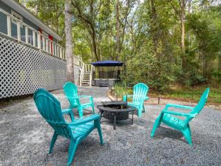 Charming Riverfront Cottage Private Deck and Views in Hortense, Georgia - 0
