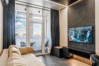 29-361 Manhattan, Beresteiskyi 11, Kyiv, Politekh metro nearby, panoramic city view, 15 kW backup power, Petrovdom Apartment - 4