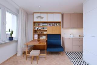 Jasne Studio z Balkonem w Centrum, Blisko Plaży by Noclegi Renters - 6